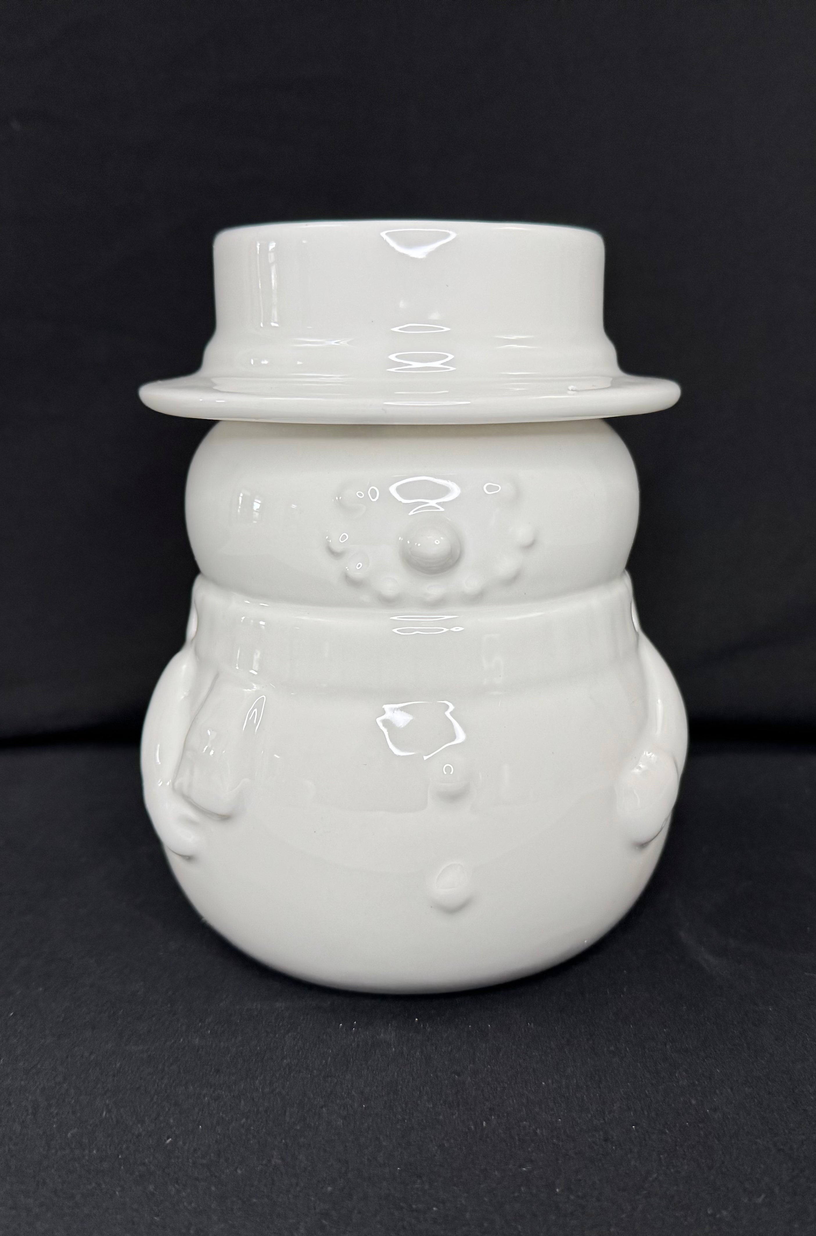 Snowman Ceramic Wax Burner