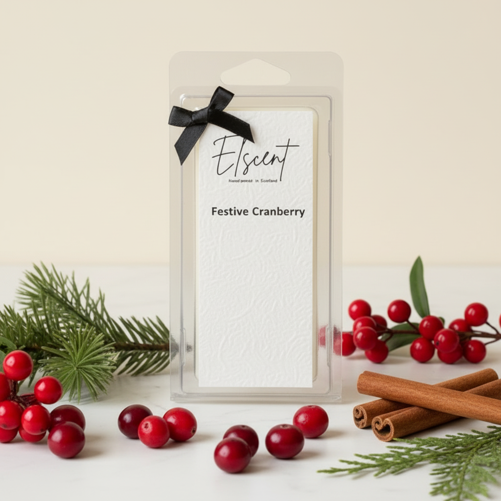 Festive Cranberry Wax Melt - Clean Label