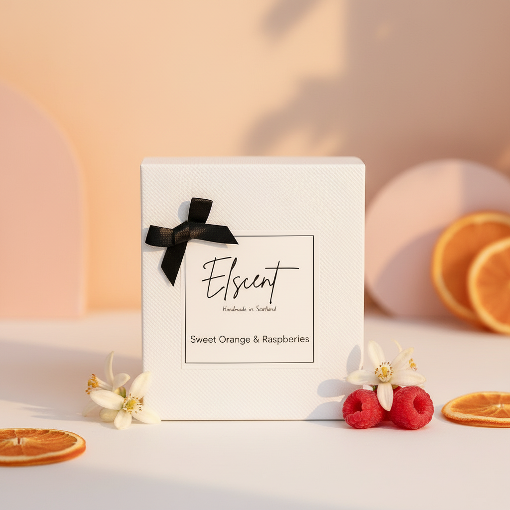 Sweet Orange & Raspberries Candle